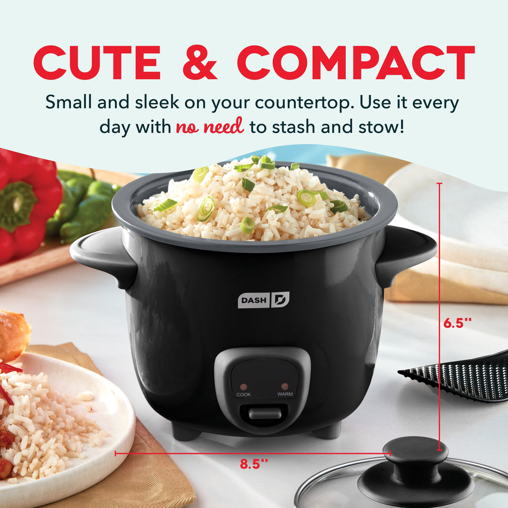 Mini Rice Cooker with Keep Warm
